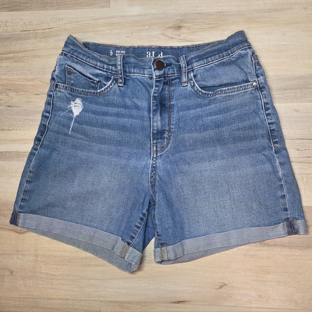 a.n.a Women's Blue Denim Jean Shorts